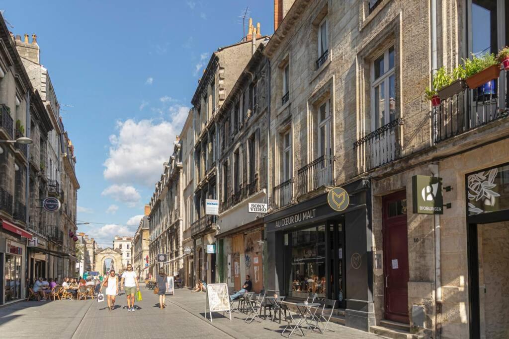 Charmant Logement - Gambetta - Coeur Historique Bordeaux Apartment Exterior foto